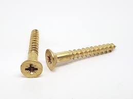 SCREWS BRASS 6" X 1"